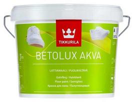 Grindų dažai Tikkurila, Betolux Akva A, 2,7 l