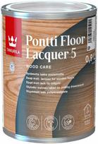 Lakas, visiškai matinės Tikkurila Pontti Floor Laquer 5, 0,9 l