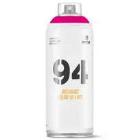 Aerozoliniai dažai Montana Fluorescent 94, paprastieji, rožinė sp., 0.4 l
