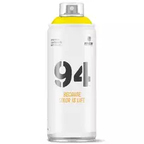 Aerozoliniai dažai Montana Fluorescent 94, paprastieji, geltona sp., 0.4 l