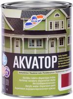 Dažai mediniams fasadams Rilak Akvatop, kaštoninė ruda, 0.9 l