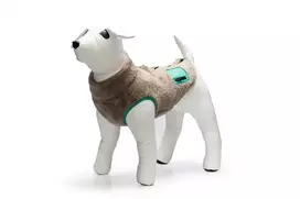 Beeztees Teddy šuns paltas, taupe, 28 cm
