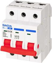 Jungiklis Gacia DL1253P100, 3P, D, 4kA, 100 A