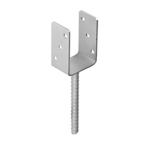 Grundline Sijos jungtis PS80 81x120x4mm U formos, įmūrijama