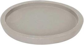 Gėlių vazono lėkštelė Domoletti PT.6700.032.PC, pilka, 32 cm