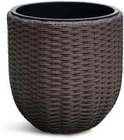Gėlių vazonas Domoletti 53000011108, plastikas, rudas