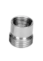 Arco Žalvarinis chromuotas perėjimas 1/2"X3/4", vidinis/išorinis