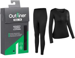 Termo apatiniai drabužiai „Outliner BU221“, juodi, M