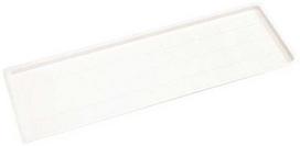 Indų džiovyklės padėklas Rejs, 34 cm, plastikas, balta sp.
