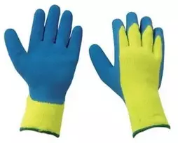 Pirštinės sniegui Haushalt C32EYFLS-F, mėlyna/žalia, XL