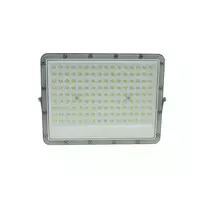 Prožektorius su saulės baterija, tvirtinamas prie lubų arba sienos Spectrum, 50 W, 500 lm, 6500 °K, IP65, pilka sp.