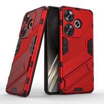 For Xiaomi Poco F6 5G Case Shockproof Magnetic Holder Phone Case For Poko Poxo F6 F 6 6F PocoF6 With Kickstand Armor Back Cover For Poco F6 5G