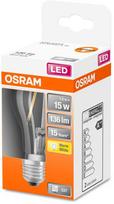 Lemputė Osram LED, E27, balta spalva, E27, 1,5 W, 136 lm