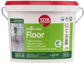 Dažai Vivacolor, žalias line floor daž., 7.2 l