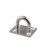 RICHWITS Nerūdijančio plieno kilpa saulės burės ir valties tvirtinimui 4mm, 304 stainless steel, 9g each