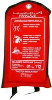 Fn Serviss Ugnies gesinimo antklodė, 120 cm, aliumininė