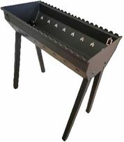 Abas Smokehouse anglies grilius, 62 x 29,5 x 71 cm