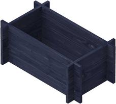 Pakeliama lysvė Upyard Multibox Juodas, 59 cm x 29.5 cm x 29.5 cm