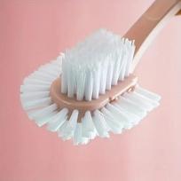 5-in-1 Patvarus batų šepetys: Plastikinė medžiaga efektyviam valymui 1pc rožinė