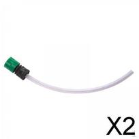 2xWater Bottle Adapter Fitting Universal Quick Connection Car Wash Water Pipe , Green, Black, 2 Pcs