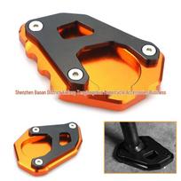 KTM 1290/1050/1190 ADV Footstand Enlarged Seat Side Stand Pad oranžinė
