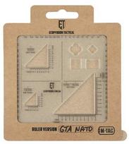 M-Tac Tactical ruler GTA NATO Taktinė liniuotė