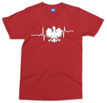 Koszulka Polska T-shirt Poland Flag Football Emblem Polish Eagle Gift Unisex Tee S