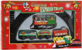 Žaislinis traukinys su bėgiais Christmas Express S27600010, įvairiaspalvis