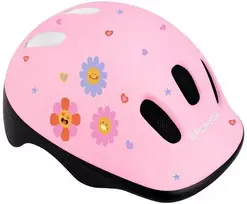 Šalmas vaikams Spokey Fun. juodas/rožinis. 52-56 cm