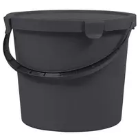 Berry Bucket Kibiras Plast Team 60790807, 10 l, pilka sp.
