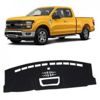 Non-Slip Fit -2025 Ford F150 Cab Dashboard Cover Dashmat Dash Mat Pad Black