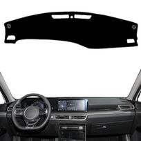 Automobilio prietaisų skydelio dangtelio kilimėlis Kia K5 Optima Gt-Line     Apsauga nuo akinimo, saulės skydelis, kilimėlio apsauga, priedai Black(Red Edge) white