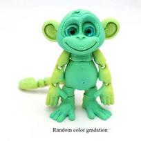 3D Printing Monkey Crafts Figure Multi-joint Movable Funny Abstract For Home Desk Decoration Accessories Children's Unique Gift 10cm