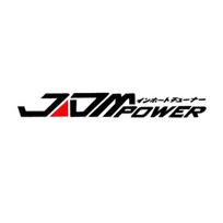 JDM POWER automobilio lango buferio lipdukas, skirtas Toyota Honda Volkswagen Mitsubishi juoda