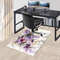 Drugelio Natos Biuro Kilimas Kėdės Kilimėlis: Didelis dydis, tinka įvairioms patalpoms. Puiki dovana namų dekoravimui ir biuro reikmėms. 60cm by 90cm