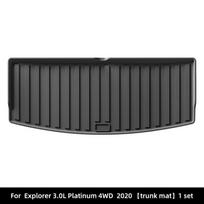 Full Coverage TPE Floor Mats for 2020 Ford Explorer, Includes Trunk Mat