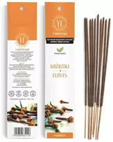 Natūralūs indiški gvazdikėlių kvapo smilkalai (10 vnt.) – YOUR CANDLE