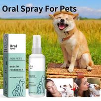 Fresh Breath Spray For Dogs&Cats, Dog Spray For Easy Cleaning, Dog& Pet Teeth Cleaning Spray For Fresh Breath Tartar Control 100ml One Size