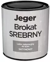 Dažai, sienoms Jeger Brokat, sidabro sp., 0.5 l