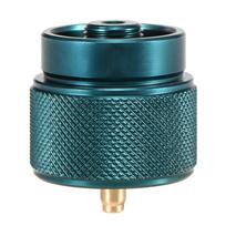 Camping Stove Accessories Lixada  Canister Head Adapter 1L Outdoor Camping Propane Small  Input EN417 Lindal Valve Output
