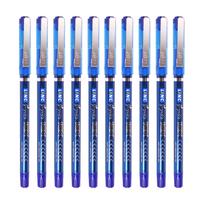 Linc Glycer Ball Pen Pack of 1 x 10pcs | 0.6 mm Blue Ink | Click-Off Cap for Office, School & Home Writing