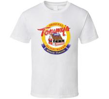 Tommy's Burgers Burbank California Restaurant Worn Look T Shirt Mens Womens Tees Top M