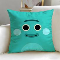 classic cartoon The Bumble Nums Cushion Cover Soft  EasyWash Pillow Case  Versatile for Couch Bed Travel and Office 30X30cm