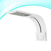 LED Aquarium Light 12W White for Fish Tank Plants Grow Lighting Creative Home Decor Ultra-Thin Low Power High EU Plug