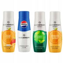 SODASTREAM Pepsi + Orange-Mango + Mojito + Mandarin syrups 4 pcs.