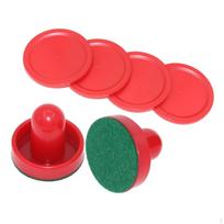 Pushers And Pucks Bundle for Game Tables raudona