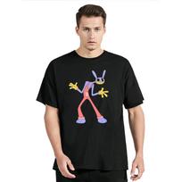 NAJI Medvilninė Marškinėliai Vyrams Moterims Nuostabus Skaitmeninis Cirkas Pomni T-shirt Juokingi Streetwear Dydžio Perteklius Viršutiniai Marškinėliai Unisex Marškinėliai S juoda