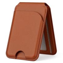 Strong Magnetic Card Holder Wallet Back Sticker for iPhone 17/16/15/14 Pro/Max - Stand Document Storage Pocket ruda