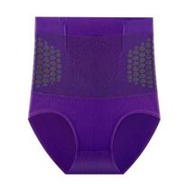 Shaping Pants High Waist Thermal-Wicking Support Shorts Compression Breathable Comfortable Pants for Workout And Everyday Wear L violetinė