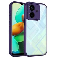 For Vivo Y22 Case vivo Y22S Phone Case Vivo Y22 Cover vivo Y22s Air Cushion Silicon Bumper Clear Matte Back Cover Hard vivo Y22